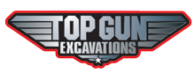 Top Gun Excavations Logo
